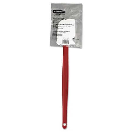 Rubbermaid Commercial High-Heat Cook's Scraper, 16 1/2", Red/White FG1964000000